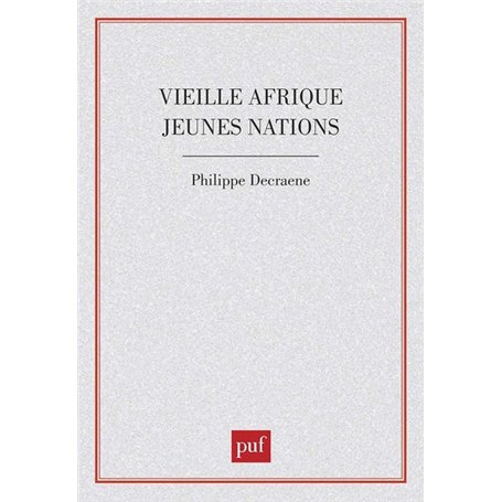 Vieille Afrique jeunes nations