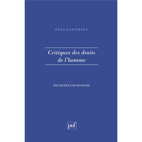 Critiques des droits de l'homme
