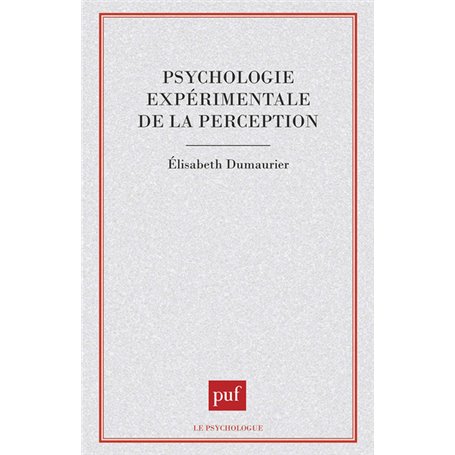 Psychologie expérimentale de la perception