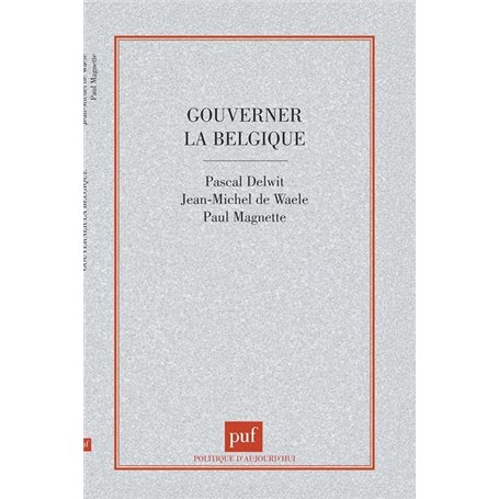 Gouverner la Belgique
