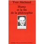 Hume et la fin de la philosophie