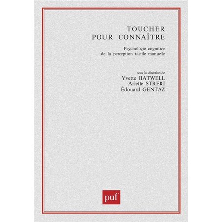 Toucher pour connaître
