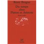 Du temps chez Platon et Aristote