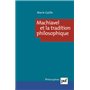 Machiavel et la tradition philosophique