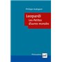Leopardi. Les Petites oeuvres morales