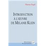 Introduction à l'oeuvre de Melanie Klein