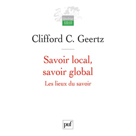 Savoir local, savoir global