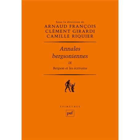 Annales bergsoniennes, IX