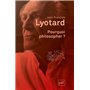 Pourquoi philosopher ?