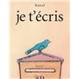 Je t'écris