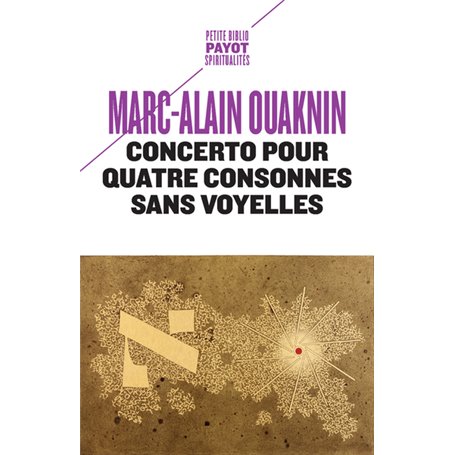 Concerto pour quatre consonnes sans voyelles