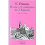 Moeurs et coutumes de l'Algérie