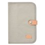 BEABA. Protege carnet de santé canvas gris perle