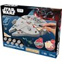 Maquette en bois a peindre Woodworx Star Wars - Faucon Millenium