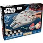 Maquette en bois a peindre Woodworx Star Wars - Faucon Millenium