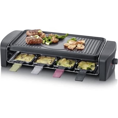 SEVERIN RG9646 Appareil a raclette 8 personnes 1 400 W - Plaque de cui