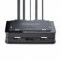 Startech.com C2-H46-UAC-CBL-KVM commutateur écran, clavier et souris Noir