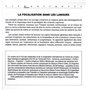 La focalisation dans les langues