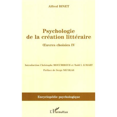 Psychologie de la création littéraire