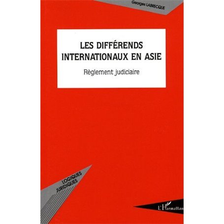 Les différends internationaux en Asie