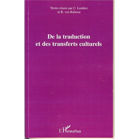 De la traduction et des transferts culturels