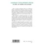 Leadership et développement africain