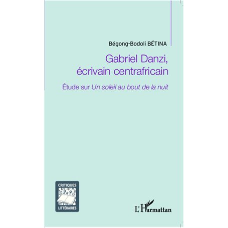 Gabriel Danzi, écrivain centrafricain
