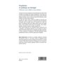 Prophéties et politique au Sénégal