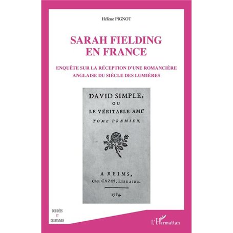 Sarah Fielding en France