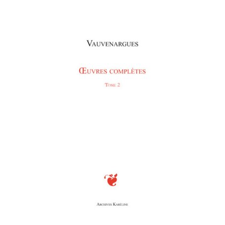 Oeuvres complètes (Tome 2)