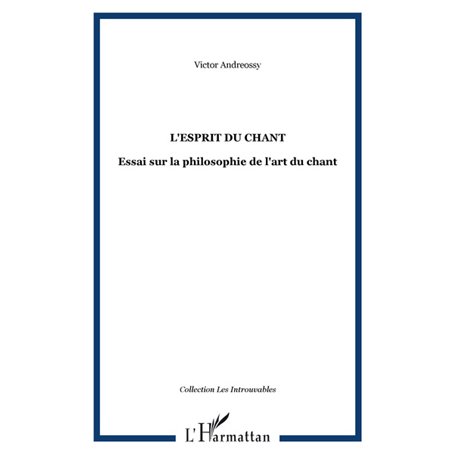 L'esprit du chant