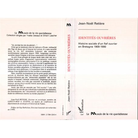 Identités ouvrières