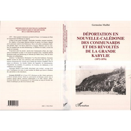 Déportation en Nouvelle-Calédonie des communards et des révoltés de la Grande Kabylie (1872-1876)