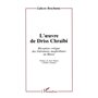 L'oeuvre de Driss Chraibi