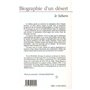 Biographie d'un désert