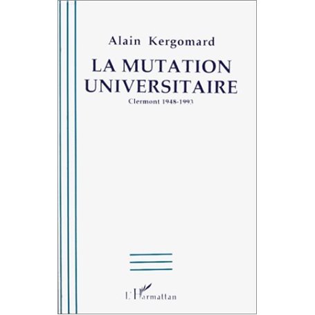 La mutation universitaire
