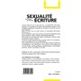 Sexualité et écriture