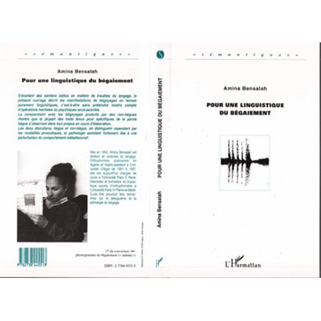 POUR UNE LINGUISTIQUE DU BÉGAIEMENT