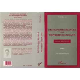 Dictionnaire bilingue des proverbes marocains arabe-français