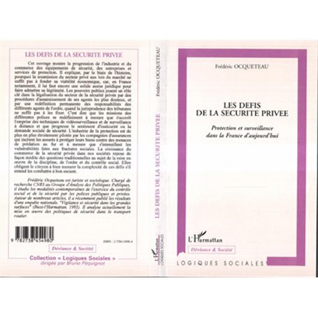 LES DEFIS DE LA SECURITE PRIVEE