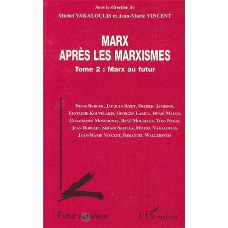 Marx après les marxistes
