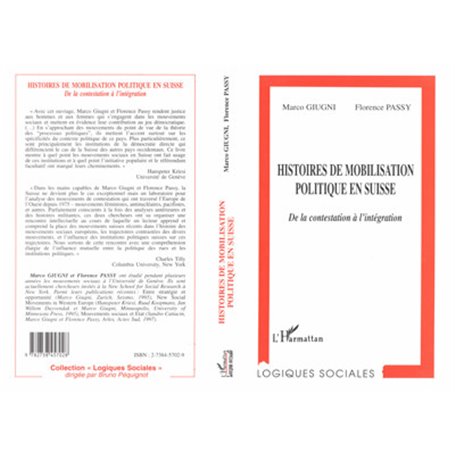 Histoire de mobilisation politique en Suisse
