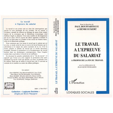 LE TRAVAIL A L'EPREUVE DU SALARIAT