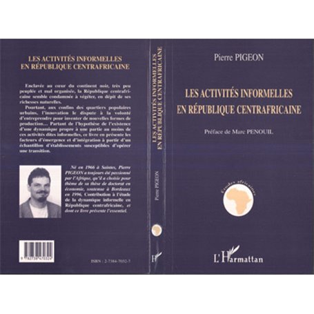 Les Activités Informelles en République Centrafricaine