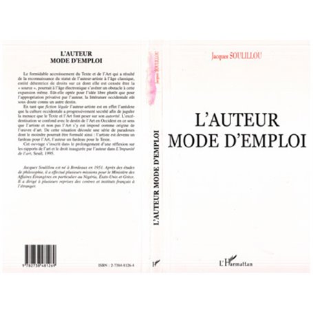 L'AUTEUR MODE D'EMPLOI