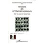 PANORAMA DES LITTERATURES AFRICAINES