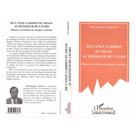 DE L'ANGE GARDIEN DU FRANC AU BÂTISSEUR DE L'EURO