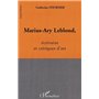 MARIUS-ARY LEBLOND, écrivains et critiques d'art