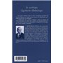 LE POÉTIQUE QUESTIONS D'ESTHÉTIQUE