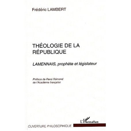 THÉOLOGIE DE LA RÉPUBLIQUE